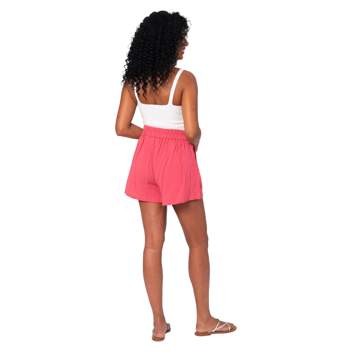 Pantaloncini estivi boho con cintura