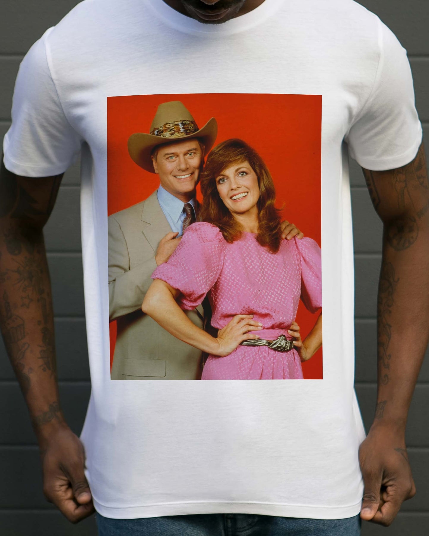 T-shirt grafica Dallas in cotone biologico