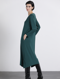 Abito midi Malha con scollo a V