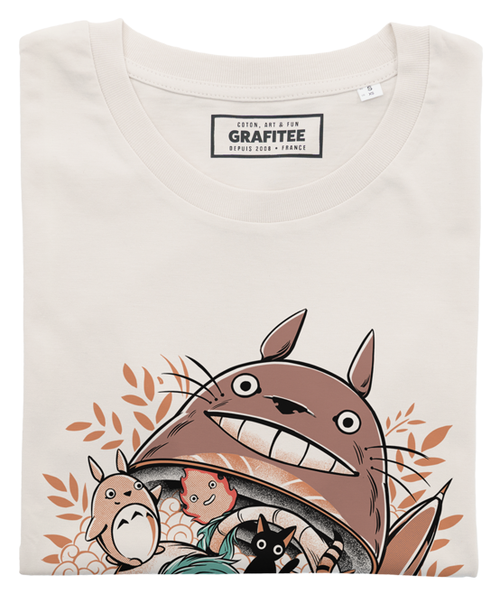 T-shirt Totoro Matrioska in cotone biologico
