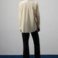 Camicia asimmetrica in popeline di cotone