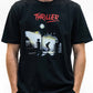 T-shirt unisex nera con stampa Thriller