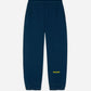 Pantaloni jogger soft navy in cotone organico