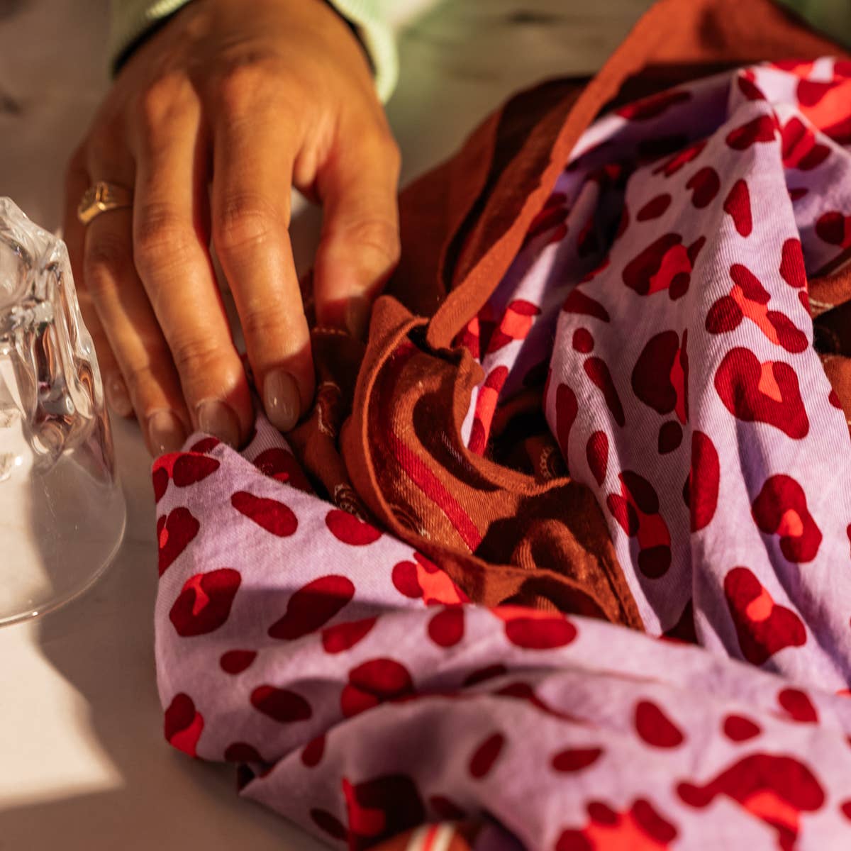 Foulard Suzanne in cotone biologico