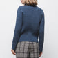 Maglione dolcevita a maglia strutturata