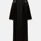 Kimono lungo con paillettes nero