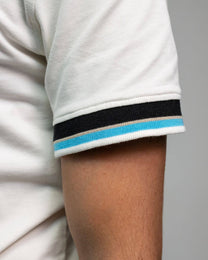 Polo uomo antimacchia Santorini in cotone piqué