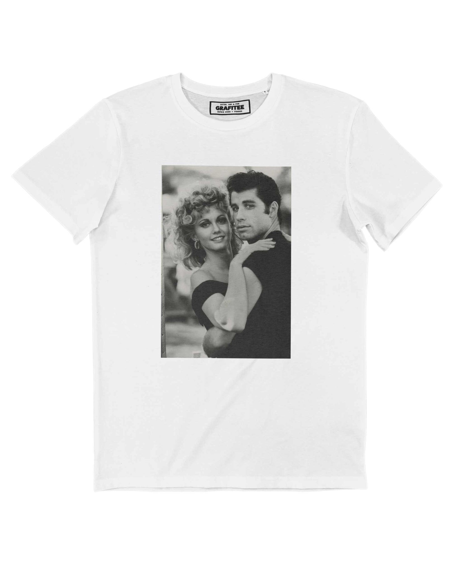 T-shirt vintage Grease Danny & Sandy