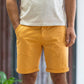 Bermuda in cotone biologico ocra
