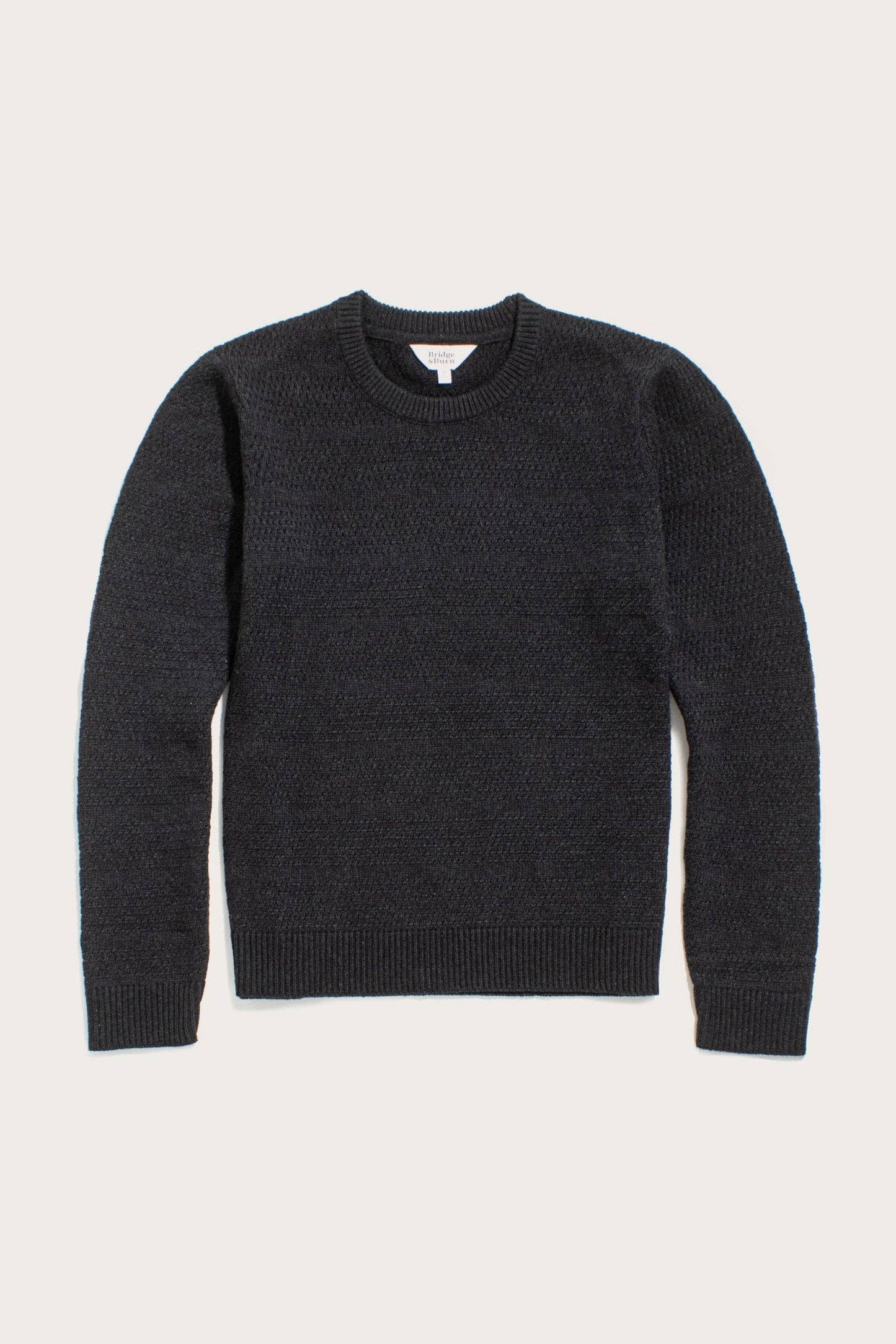Maglione Ansel in maglia riciclata color Mezzanotte