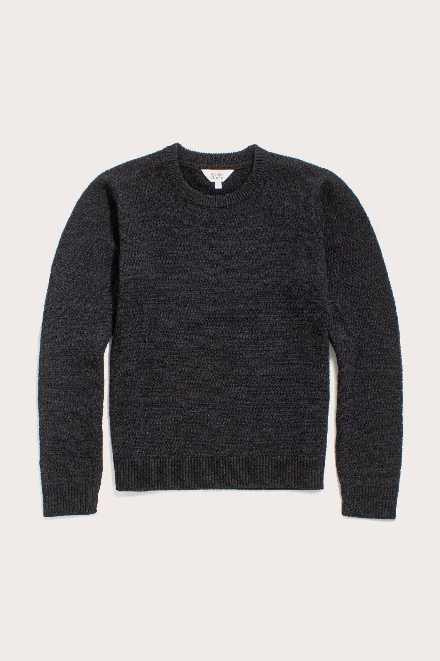 Maglione Ansel in maglia riciclata color Mezzanotte