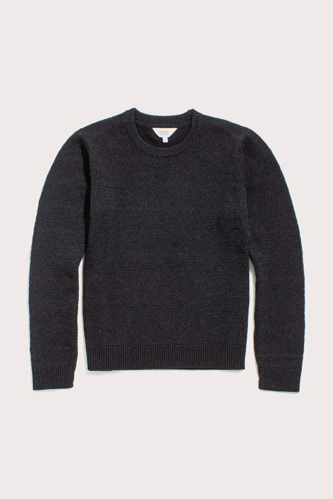 Maglione Ansel in maglia riciclata color Mezzanotte