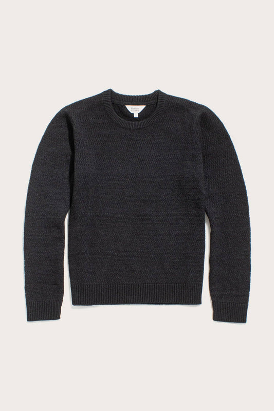 Maglione Ansel in maglia riciclata color Mezzanotte