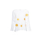 Maglia Ball in cotone con stampa a pois