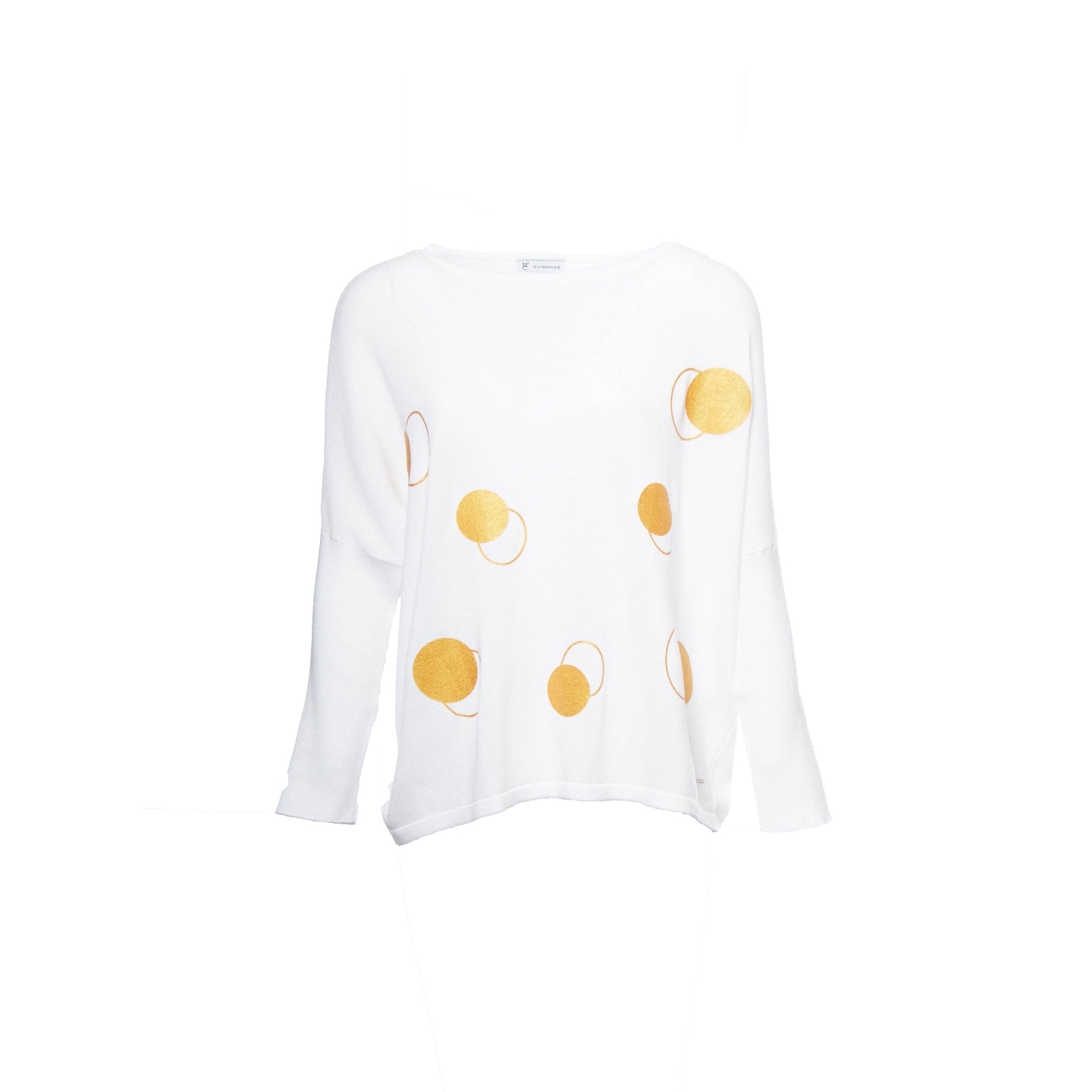 Maglia Ball in cotone con stampa a pois