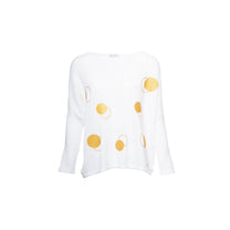 Maglia Ball in cotone con stampa a pois
