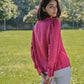 Blusa a pois in viscosa Pintas