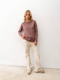 Maglione in maglia con paillettes