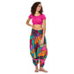 Pantaloni harem estivi 3 in 1 in cotone