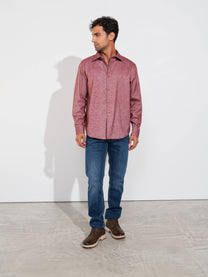 Camicia uomo in cotone misto per l’inverno