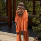 Kimono stampato in viscosa