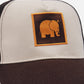 Cappellino trucker classico marrone cioccolato