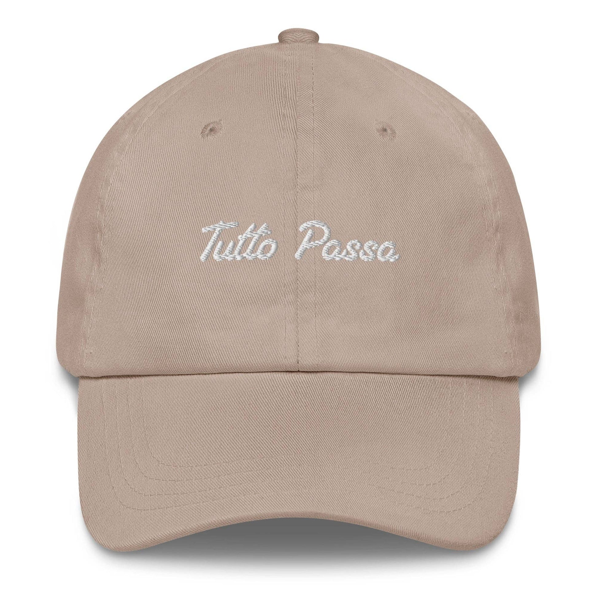 Cappellino da baseball "Tutto Passa" ricamato