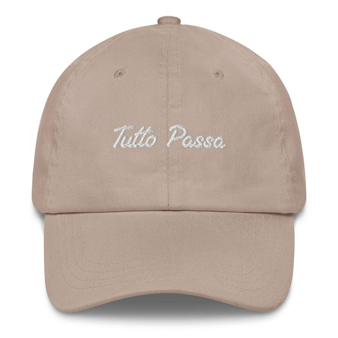 Cappellino da baseball "Tutto Passa" ricamato