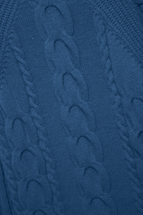 Maglione a collo alto in maglia strutturata