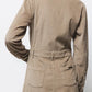 Abito camicia in velluto a coste