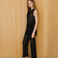 Pantaloni neri in maglia glitterata