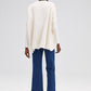 Tunica in maglia oversize con spalle scese