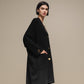 Cardigan cappotto in maglia oversize con bottoni