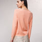 Cardigan in maglia con bottoni effetto perla