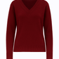 Maglione in lana con scollo a V