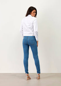 Jeans skinny Banga con strass