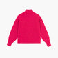 Maglione dolcevita fucsia Lipy