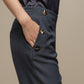 Pantaloni da donna eleganti con borchie