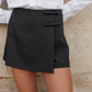 Gonna-pantalone Calia a vita alta con fiocco laterale