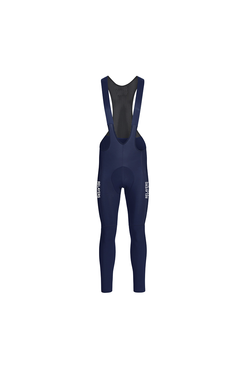 Culotte lunga da ciclismo blu navy
