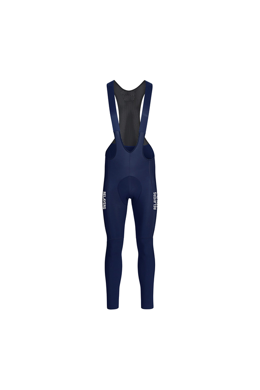 Culotte lunga da ciclismo blu navy