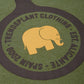 T-shirt donna pigmentata Fafe verde quercia in cotone biologico