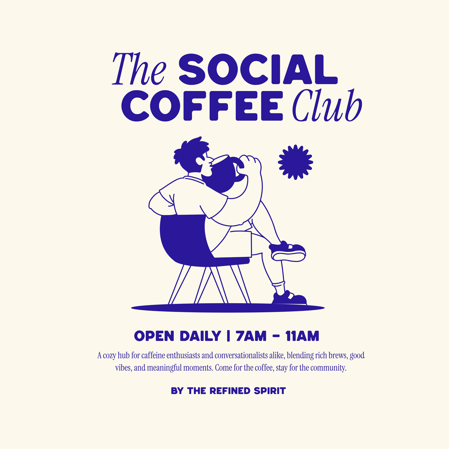 T-shirt unisex in cotone biologico The Social Coffee Club
