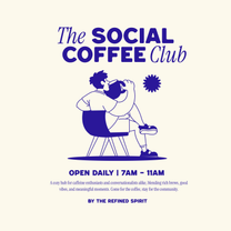 T-shirt unisex in cotone biologico The Social Coffee Club