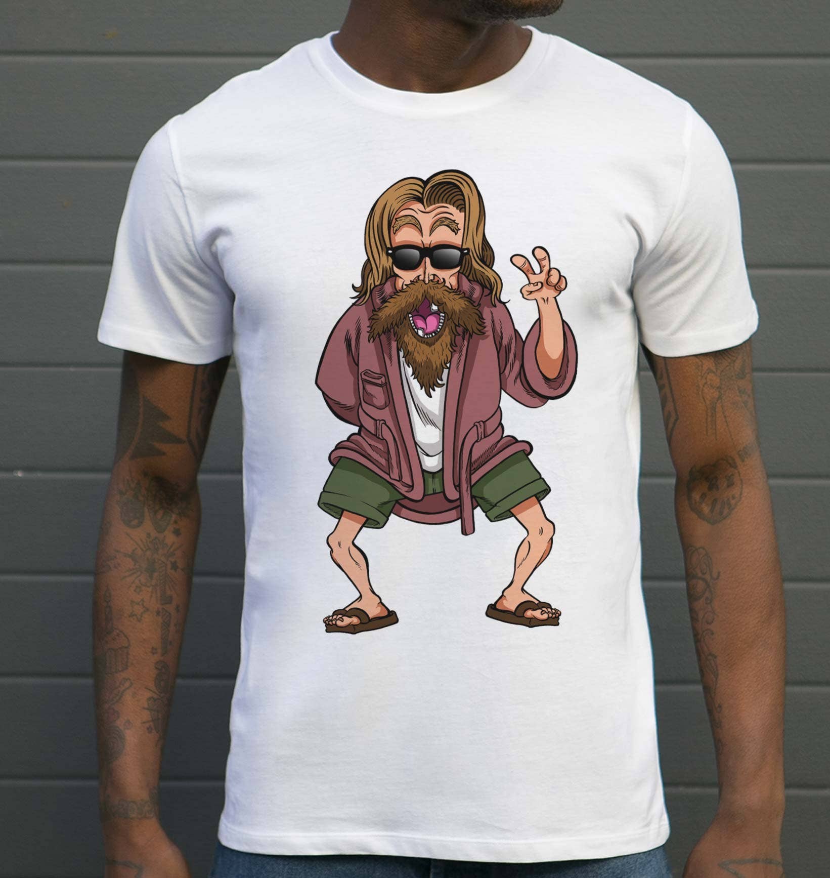 T-shirt Chillout Master in cotone biologico con stampa pop culture
