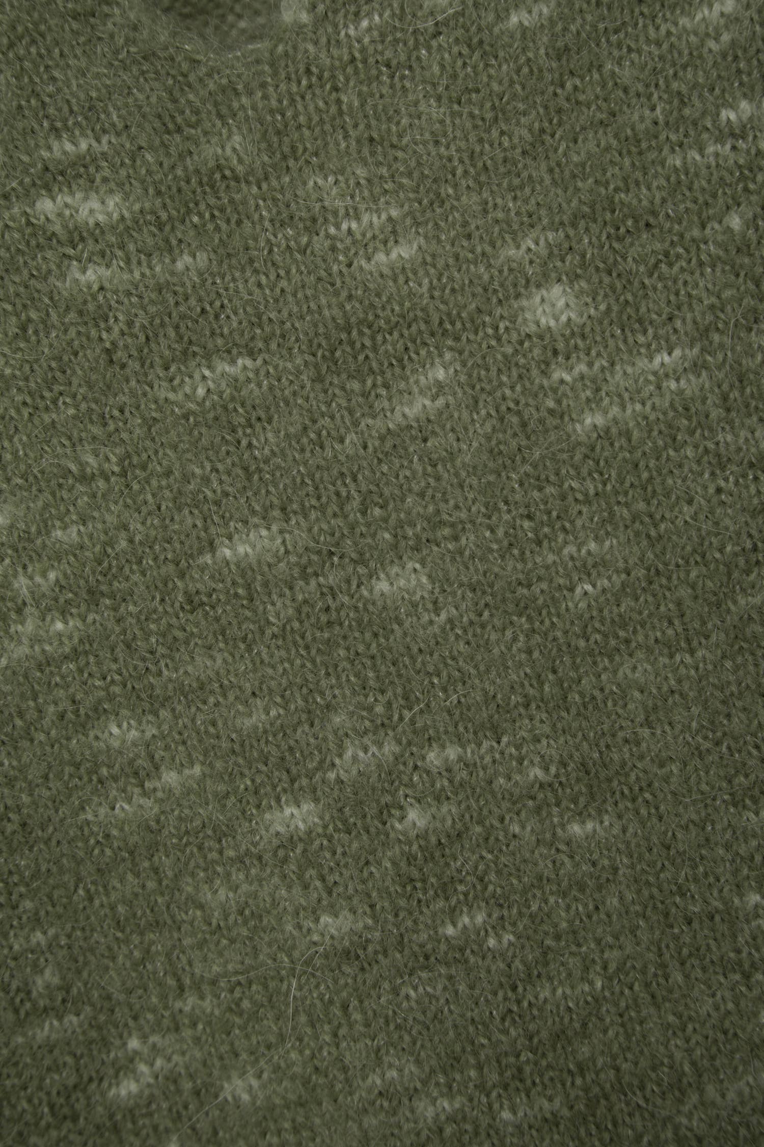 Maglione in maglia rasata con scollo a V