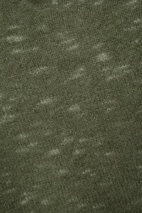 Maglione in maglia rasata con scollo a V