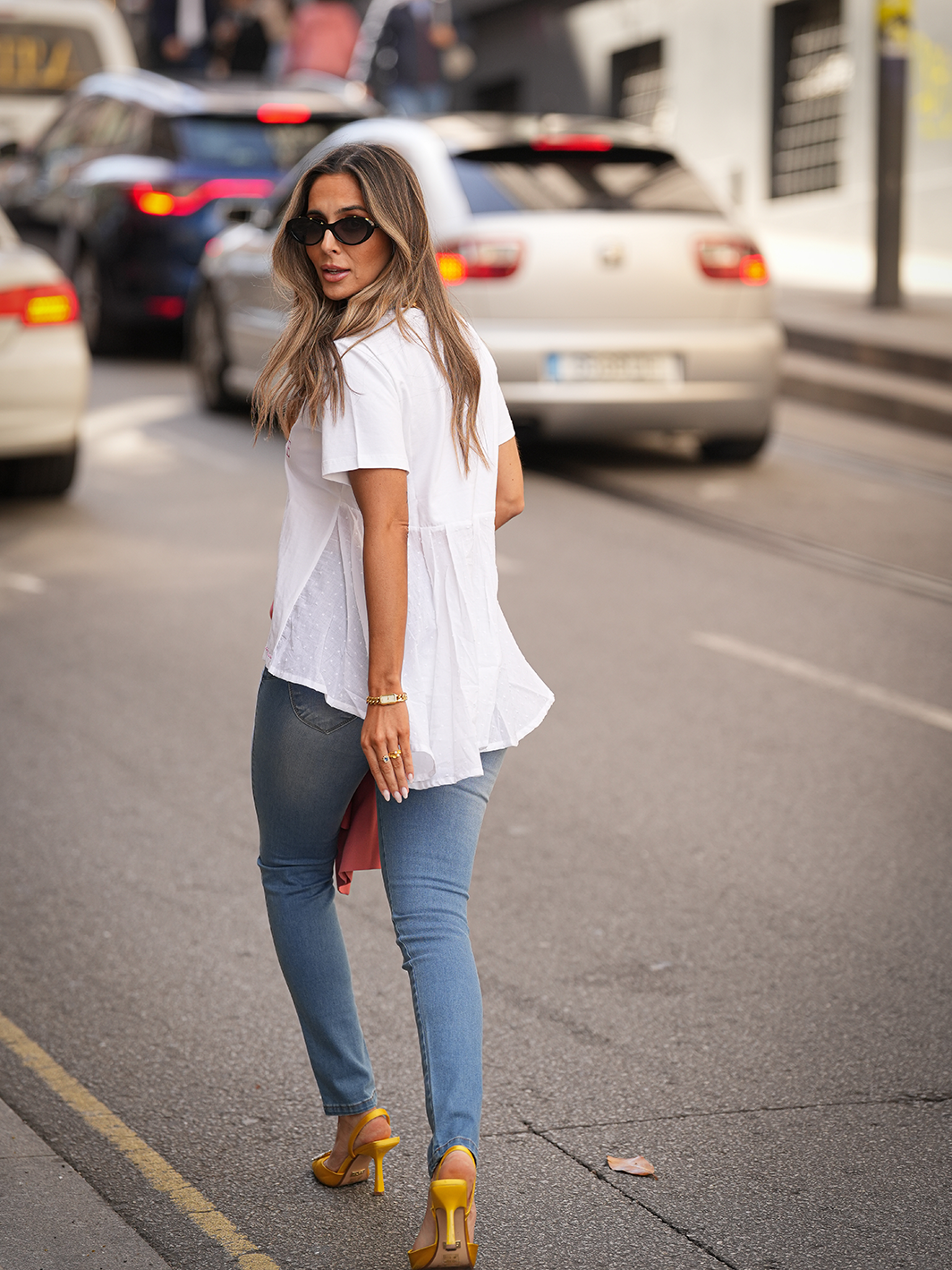Jeans Push Up Skinny a Vita Alta