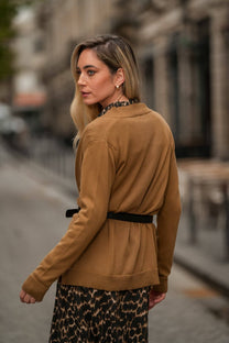 Cardigan in maglia fine morbida