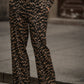 Pantaloni animalier in viscosa